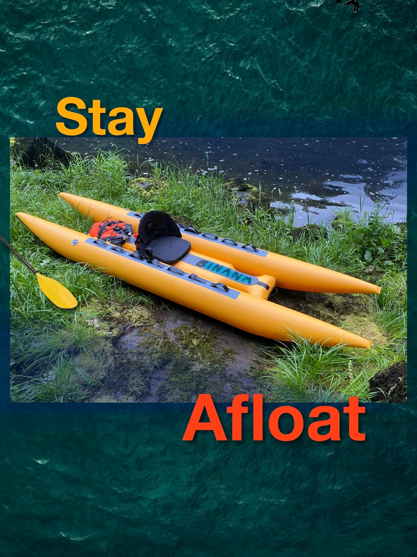 Bi-nana Catamaran Kayak full pack Bi-nana Catamaran Kayak full pack