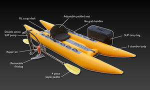 Bi-nana Catamaran Kayak