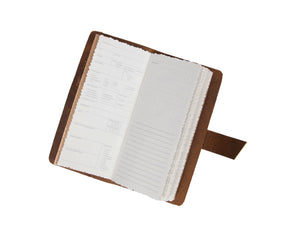 Genuine Leather Hiking Logbook